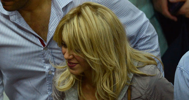 Na Euro Shakira dopinguje swojego ukochanego, piłkarza Gerarda Pique /Jasper Juinen /Getty Images