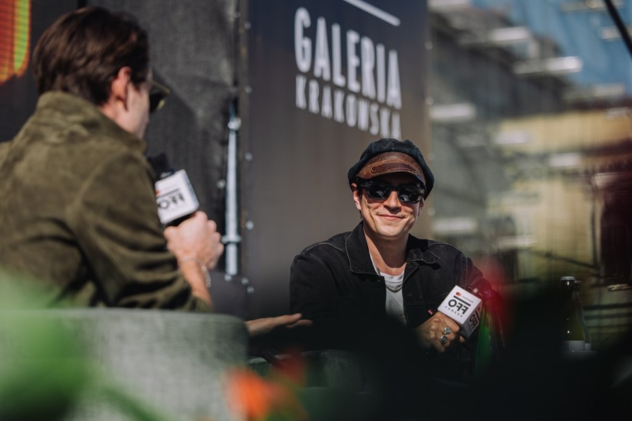 Na festiwalu pojawił się m.in. Nikodem Rozbicki /Foto: Kamila Makarewicz/Mat. Prasowy /Materiały prasowe