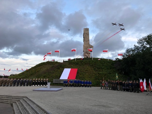 Na gdańskim Westerplatte rozpoczęły się nad ranem obchody 82. rocznicy wybuchu II wojny światowej. /Kuba Kaługa /RMF FM