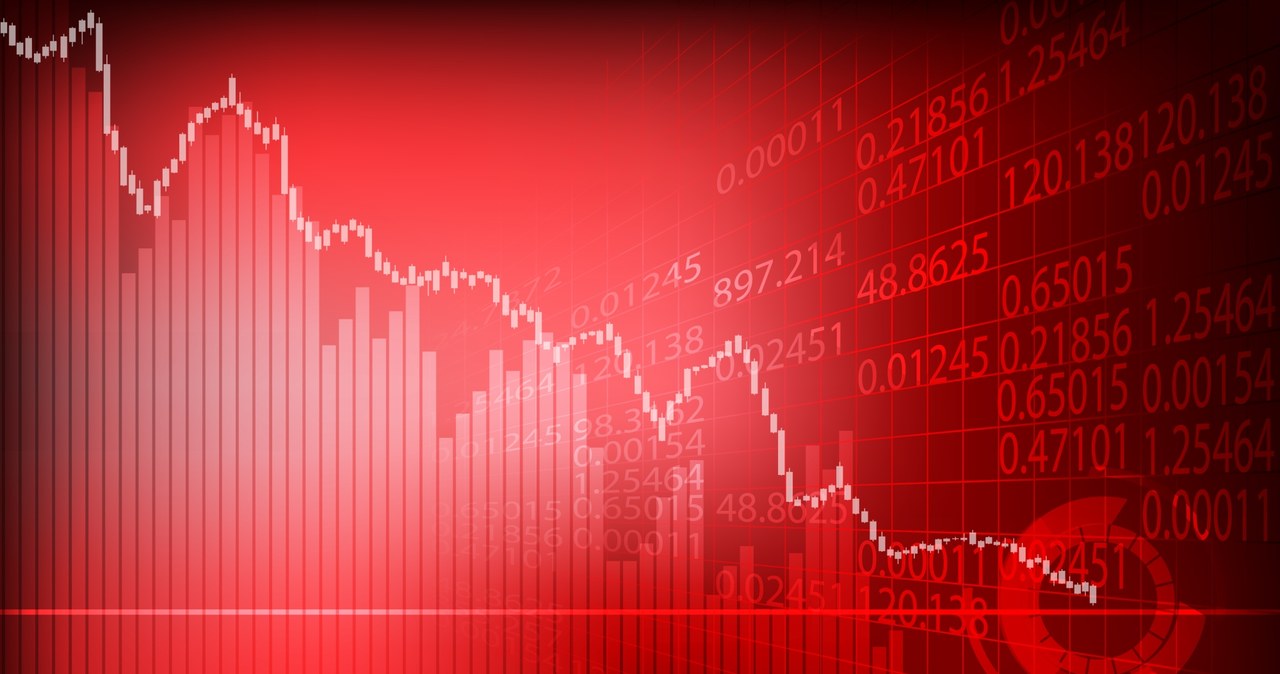 Na giełdach spadki. Inwestorzy wciąż obawiają się kryzysu bankowego /123RF/PICSEL