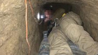 Na granicy USA z Meksykiem odkryto tunel do przemytu narkotyków