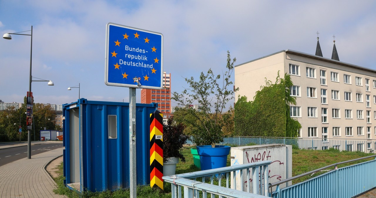 Na granicy z Niemcami przywrócono kontrole graniczne. /Wojciech Olkusnik/East News /East News