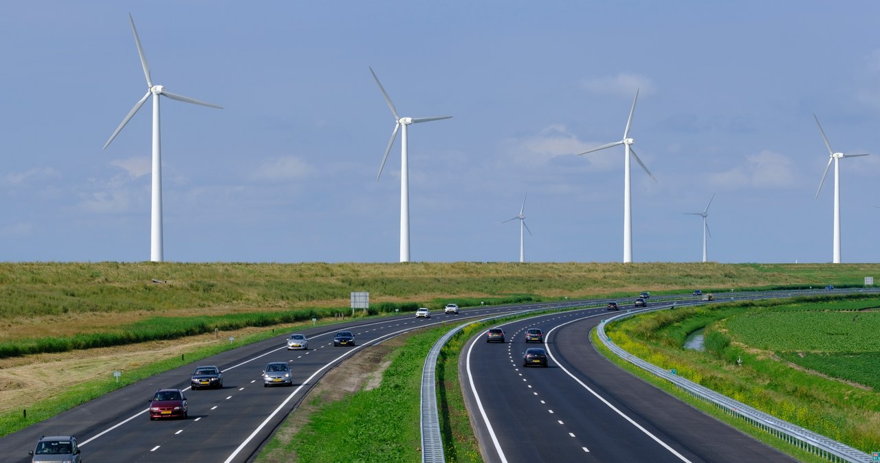 Na holenderskich autostradach obowiązuje ograniczenie prędkości do 100 km/h. Ale jazda 50 km/h to "zagrożenie bezpieczeństwa". /Getty Images