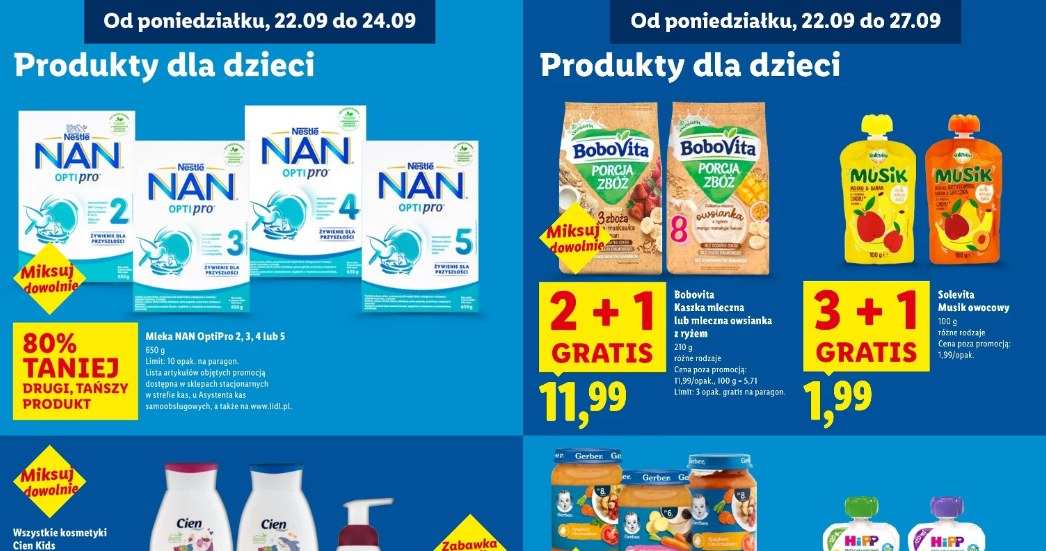 Na jakie produkty obowiązuje promocja? /Lidl /INTERIA.PL