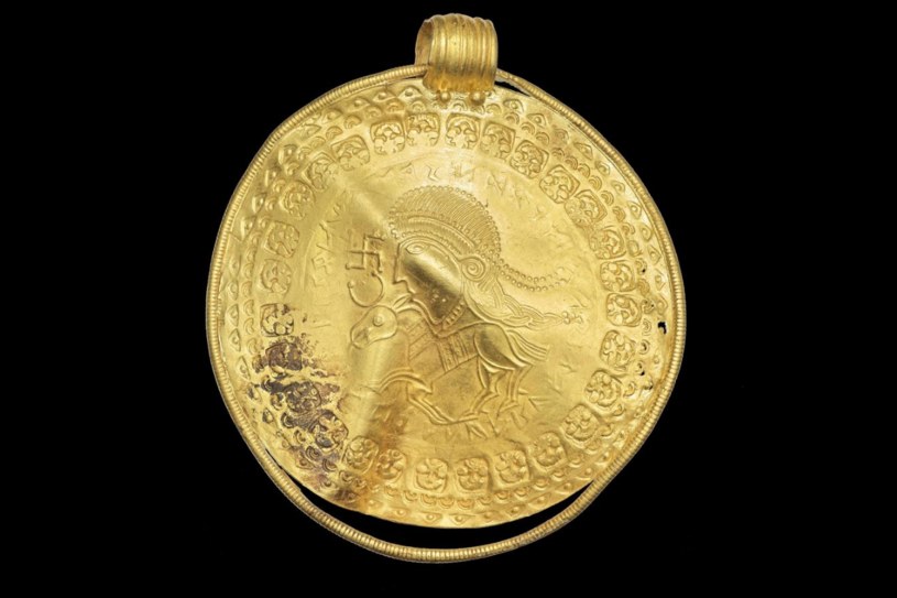 Na jednym ze starożytnych medalionów odkryto zaskakującą inskrypcję. Zawiera imię nordyckiego boga Odyna /Duńskie Muzeum Narodowe /domena publiczna