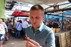 Na krakowskim Kleparzu można już kupić polskie truskawki! 