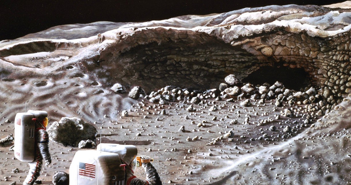 Na Księżycu odkryto gigantyczne jaskinie. Powstaną w nich pierwsze miasta /Geekweek