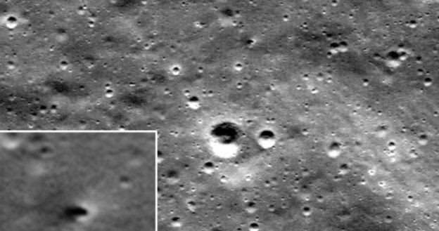 Na Księżycu powstał kolejny krater /NASA
