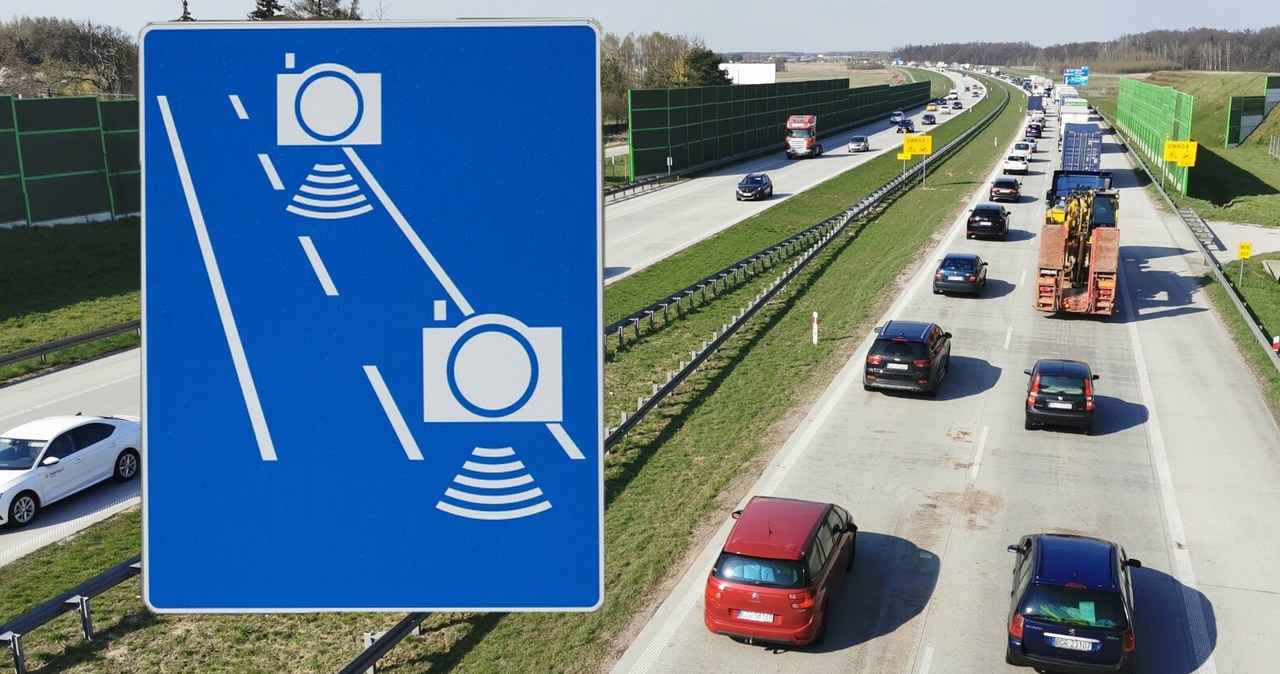 Na których polskich autostradach znajduje się odcinkowy pomiar prędkości? /ANDRZEJ ZBRANIECKI /East News