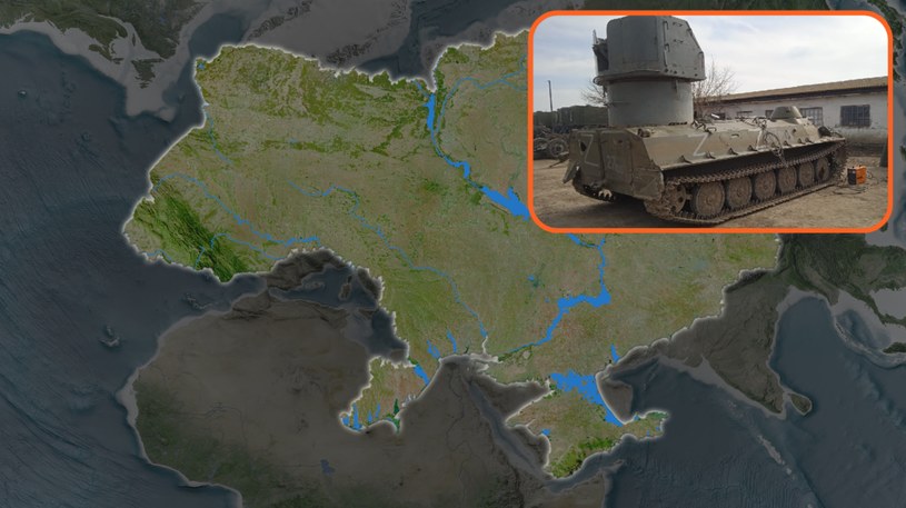 Na linii frontu zauważono rosyjską hybrydę militarną. Czym jest dziwaczny sprzęt? /123RF/PICSEL