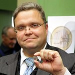 Na Litwie wybito pierwsze monety euro
