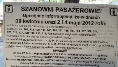 Na majówkę drogowcy zafundowali warszawiakom komunikacyjny chaos