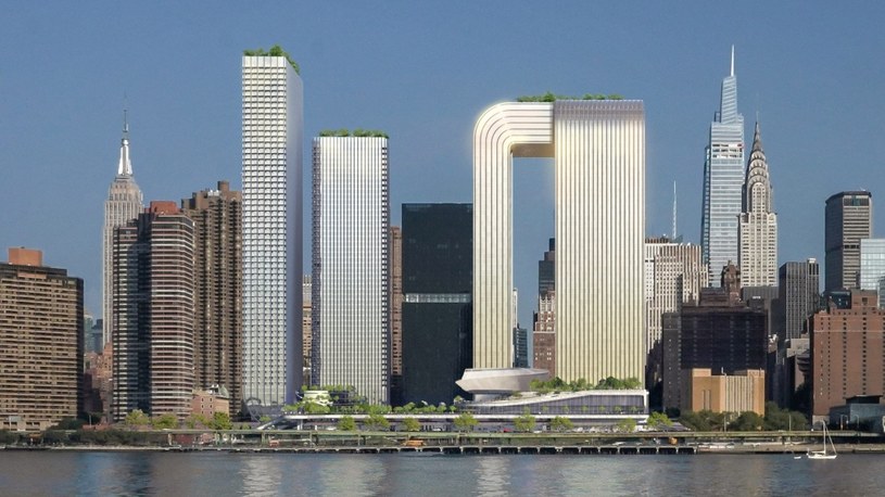 Na Manhattanie w Nowym Jorku powstaną nowe wieżowce / Bjarke Ingels Group (BIG) /materiały prasowe