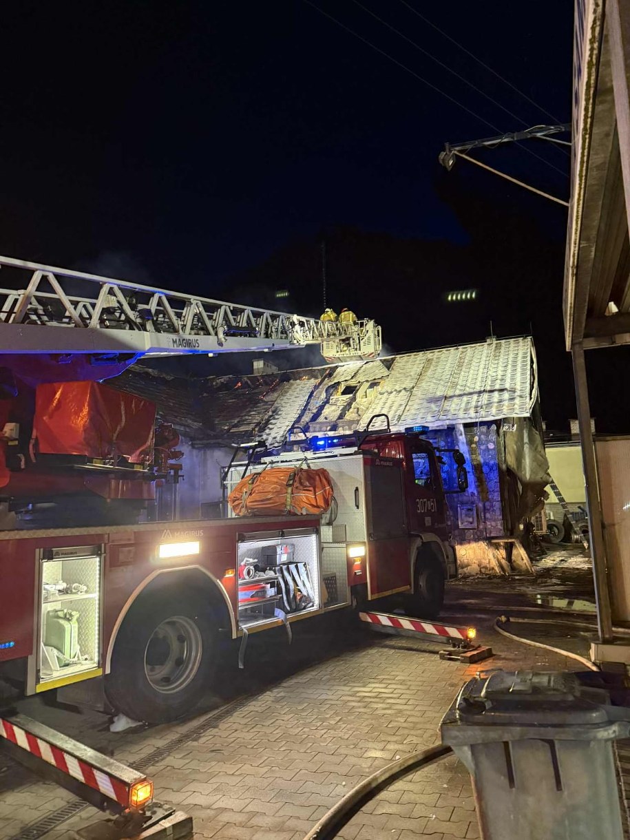 Na miejscu ponad 80 strażaków /Patrol998-Małopolska/Facebook /