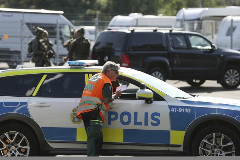 Na miejscu trwa akcja policji /TT NEWS AGENCY/Associated Press /East News