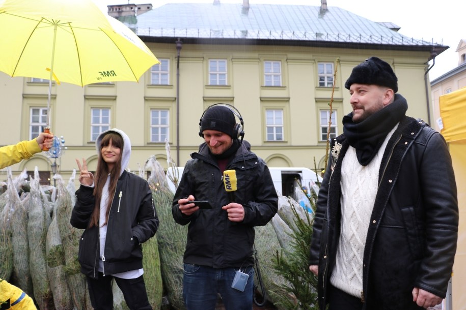 Na mieszkańców Krakowa czekali Liber & InoRos oraz Viki Gabor - zwyciężczyni Eurowizji Junior. /Jacek Skóra /RMF FM