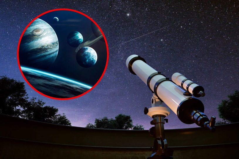 Na nocnym niebie będzie widoczne niecodzienne zjawisko. Warto spojrzeć w górę! /123RF/PICSEL