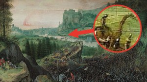 Există dinozauri reprezentați într-o pictură din secolul al XVI-lea?  O teorie ciudată la orizont