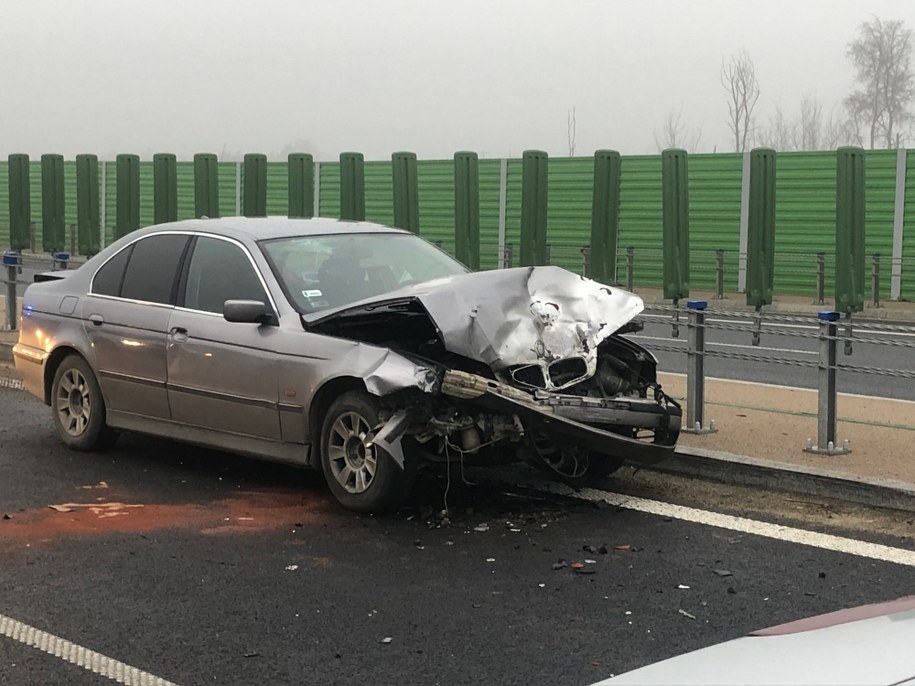 Na obwodnicy Olsztyna doszło do karambolu /RMF FM