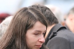 Na Okęciu powitano trumnę z ciałem Marii Kaczyńskiej 