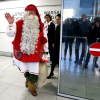 Mikołaj na Okęciu
