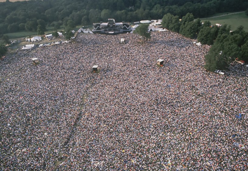 Na ostatnim koncercie Queen w Knebworth pojawiło się ok. 120 tysięcy osób! / Dave Hogan / Contributor /Getty Images
