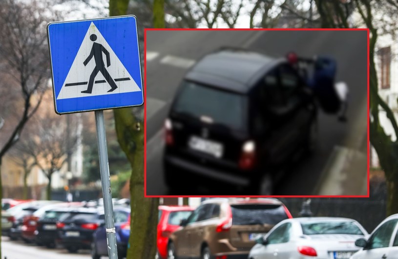Na oznakowanym przejściu dla pieszych w Tarczynie samochód potrącił ojca z dzieckiem. /Adam Burakowski/REPORTER/ East News/ KPP w Piasecznie /