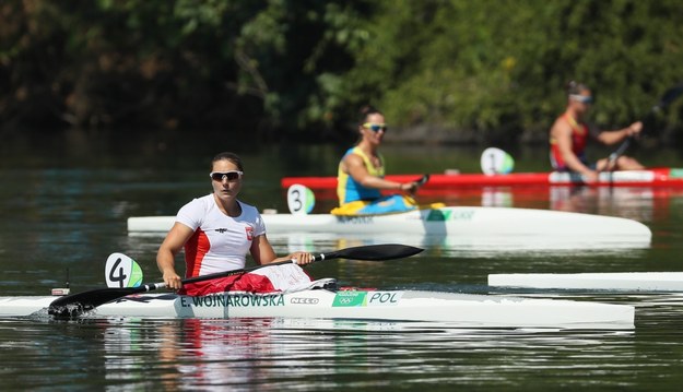 Na pierwszym planie: Ewelina Wojnarowska /JOSE MENDEZ /PAP/EPA