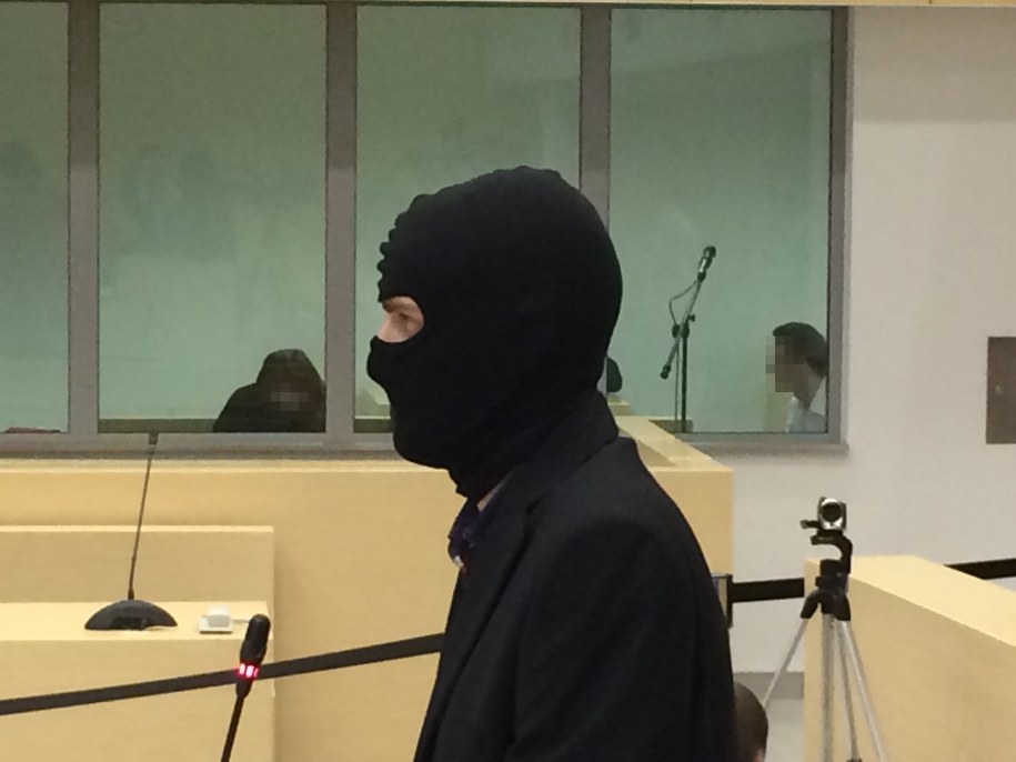 Na pierwszym planie partner Ewy Tylman. W tle po prawej: Adam Z. /Adam Górczewski /RMF FM