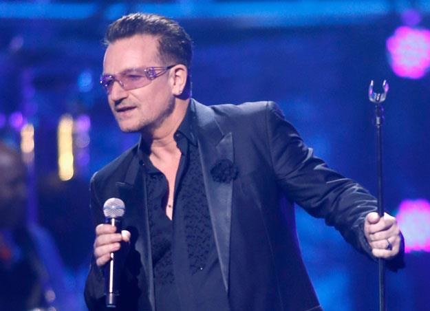Na piosenki U2 (na zdjęciu wokalista grupy Bono) zabrakło budżetu fot. Isaac Brekken /Getty Images/Flash Press Media