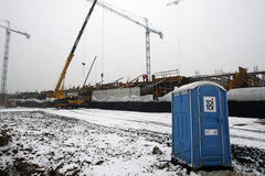 Na plac budowy stadionu we Wrocławiu wszedł nowy wykonawca