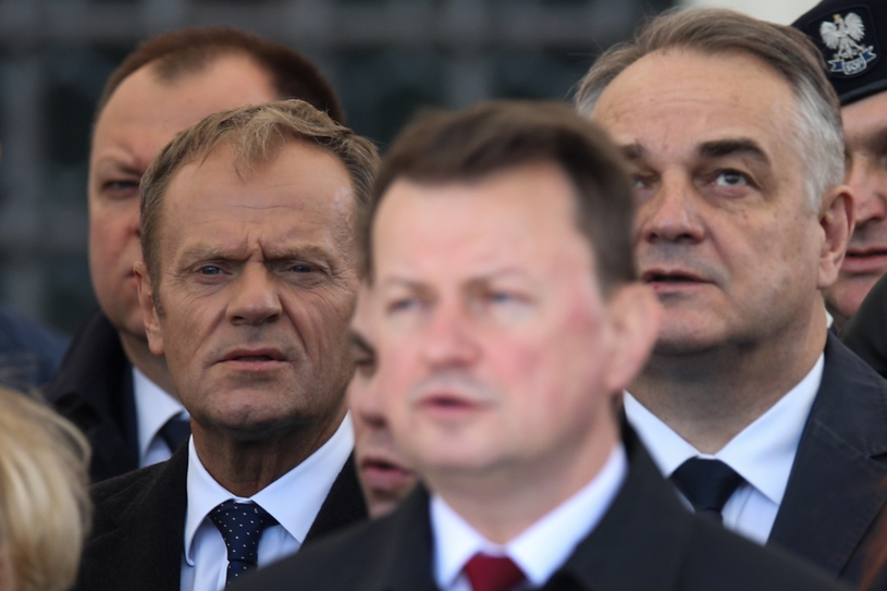 Na Placu Zamkowym obecny był także Donald Tusk /Andrzej Hulimka  /Agencja FORUM