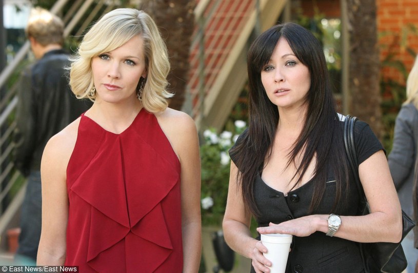 Na planie serialu "90210" spotkały się Jennie Garth i Shannen Doherty /East News