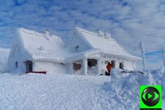 Na połoninach piękna bieszczadzka zima