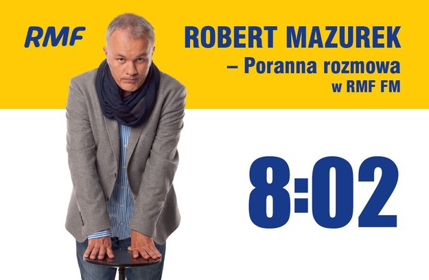 Na Poranną rozmowę w RMF FM zaprasza Robert Mazurek /RMF FM
