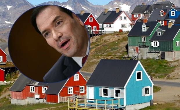 "Na razie". Ironiczne słowa Marco Rubio o Grenlandii