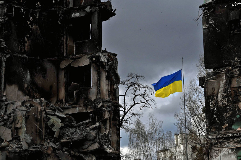 Na razie nie wiemy, na jakich warunkach odbędzie się powojenna odbudowa Ukrainy /SERGEI SUPINSKY /AFP