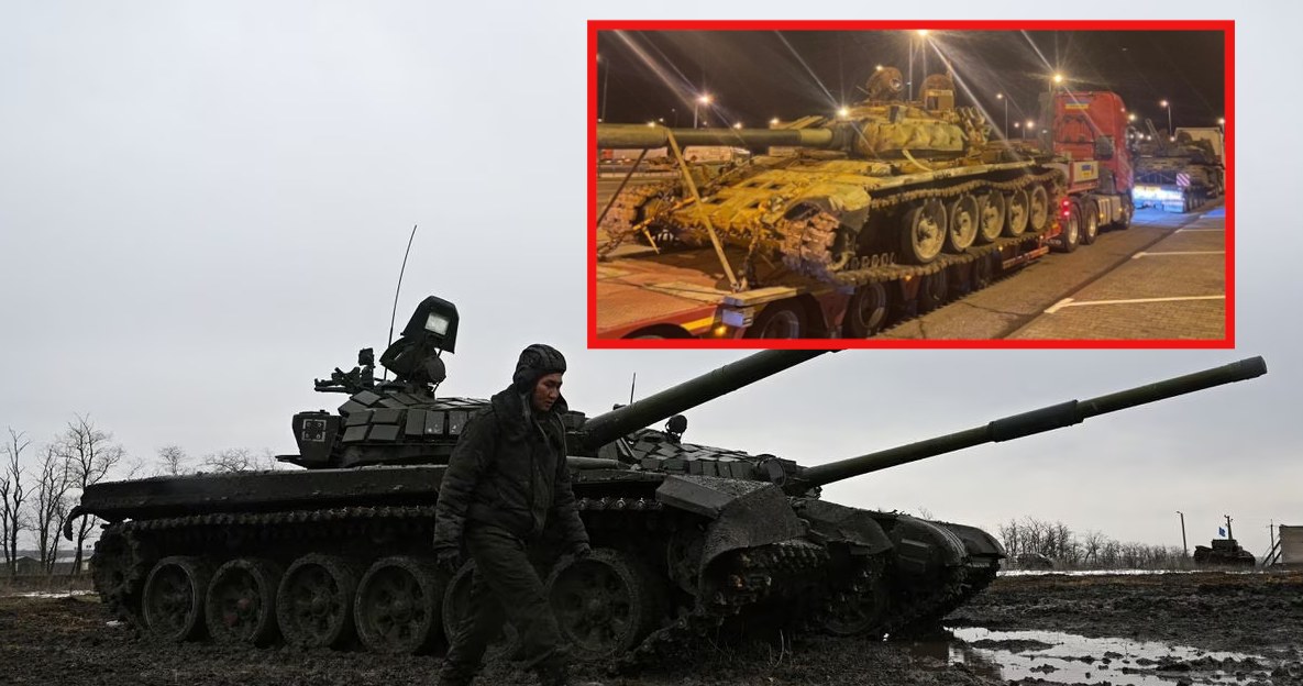 Na rocznicę wojny w Ukrainie w kilku krajach Europy pojawią się wraki rosyjskich czołgów /SERGEY PIVOVAROV/Reuters /© 2022 Reuters