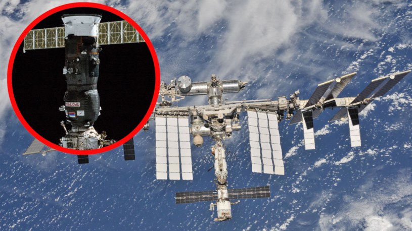 Na rosyjskim statku, który dokuje w ISS, doszło do awarii. Co się stało? /NASA