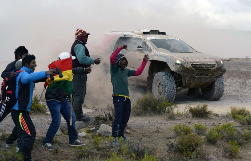Na siódmym etapie rajd wjechał do Boliwii /AFP