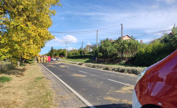 Na Śląsku dachował kabriolet. Jedna osoba nie żyje, są ranni