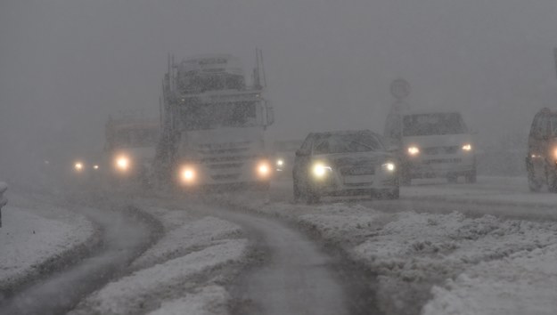 Na Słowacji szaleje śnieżyca /CARSTEN REHDER /PAP/EPA