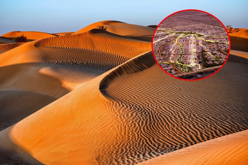 Na środku pustyni w Omanie powstanie nowe miasto. Projekt ma odmienić cały kraj /Omanspire /Twitter /123RF/PICSEL