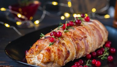 Na świąteczny obiad podam schab zawijany. Jest aromatyczny i supersoczysty 