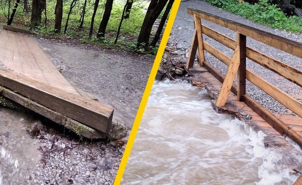 "Na szlakach jest mokro i ślisko". Tatrzański Park Narodowy zaapelował do turystów