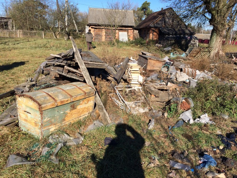 Na tej działce zamordowano Polaków /Krzysztof Kot /RMF FM