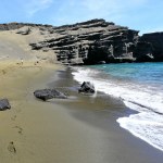 Norwegia Na tej plaży piasek jest zielony. Znajduje się w Europie