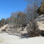 urlop wypoczynkowy Na tej plaży prawie nie ma wiatru i ludzi. Mało znana, rzut beretem od Ustki