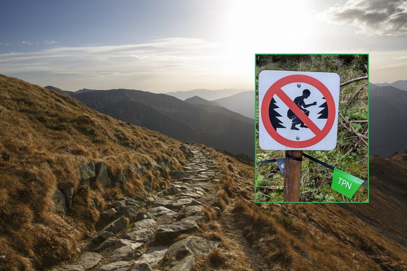 Na terenie Tatrzańskiego Parku Narodowego pojawiły się nowe tabliczki z zakazem załatwiania swoich potrzeb na danym terenie /Facebook/grupa Tatromaniacy w tle /MAREK MALISZEWSKI/REPORTER /East News