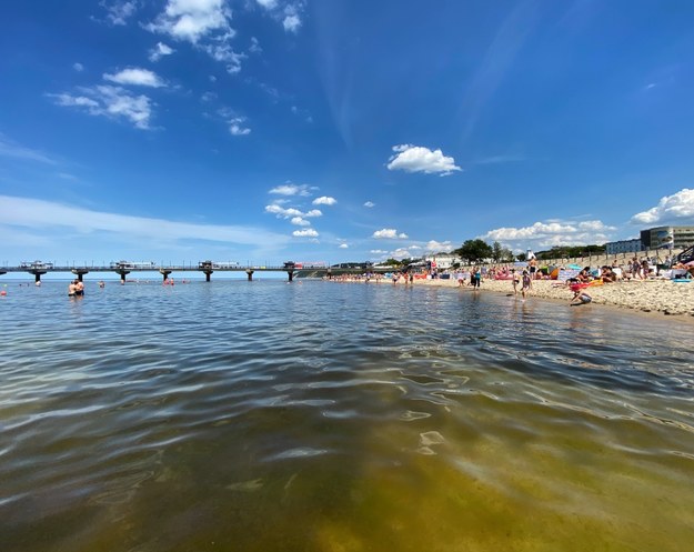 Na terenie województwa zachodniopomorskiego zorganizowano 136 kąpielisk. /Aneta Łuczkowska /RMF FM